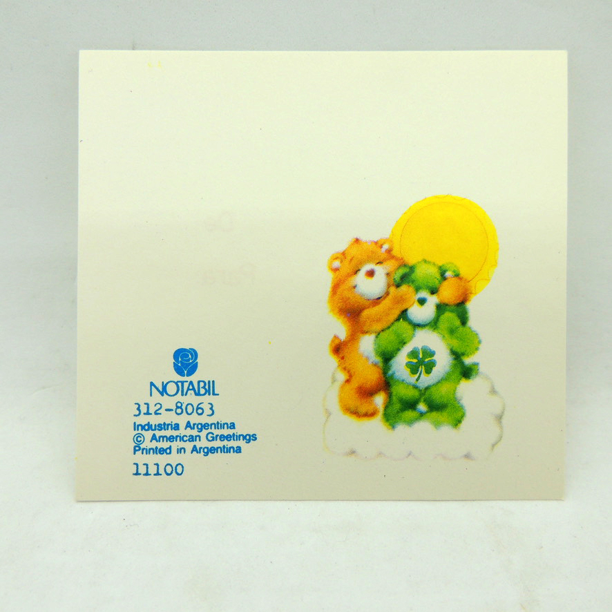 Care Bears Ositos Cari Osos Greeting Card Good Luck Bear Notalbil Ind