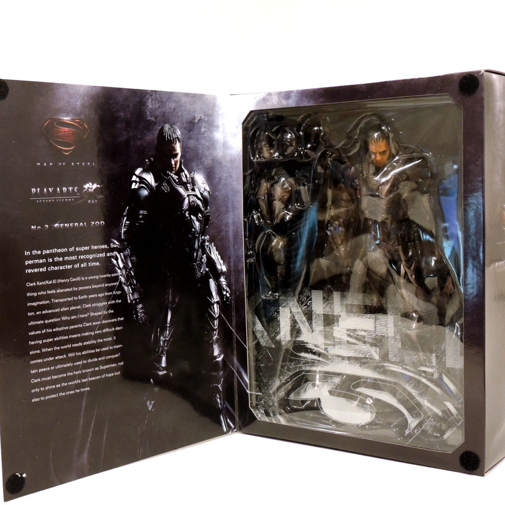 Superman Man Of Steel General Zod Play Arts Kai Square Enix Madtoyz