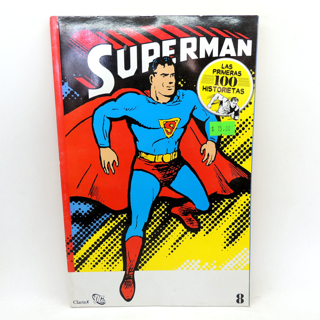 Superman Las Primeras Historietas Clarin Dc Comics Madtoyz