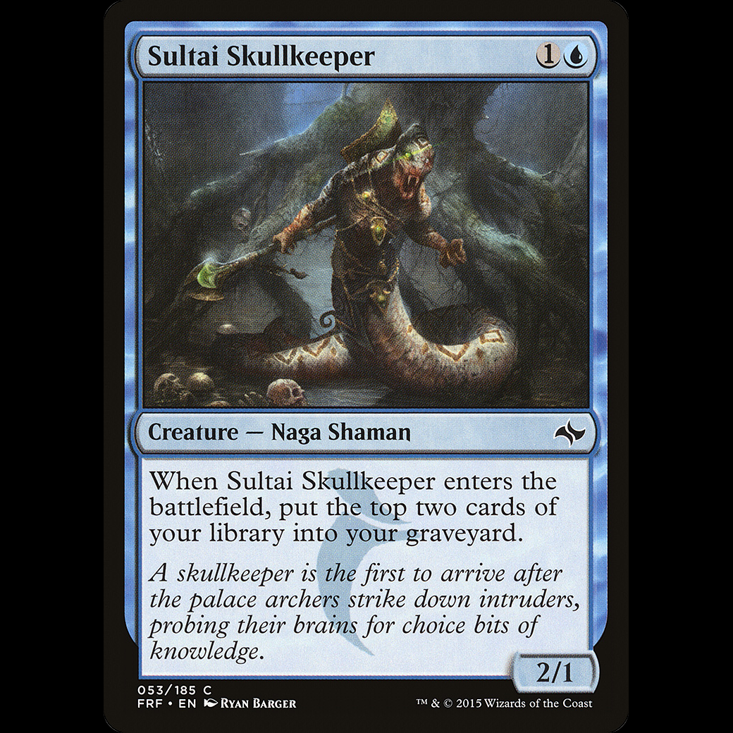 Mtg Sultai Skullkeeper Fate Reforged Madtoyz