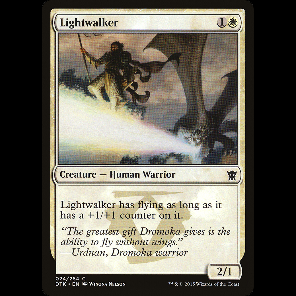 Mtg Lightwalker Dragons Of Tarkir Dtk Madtoyz