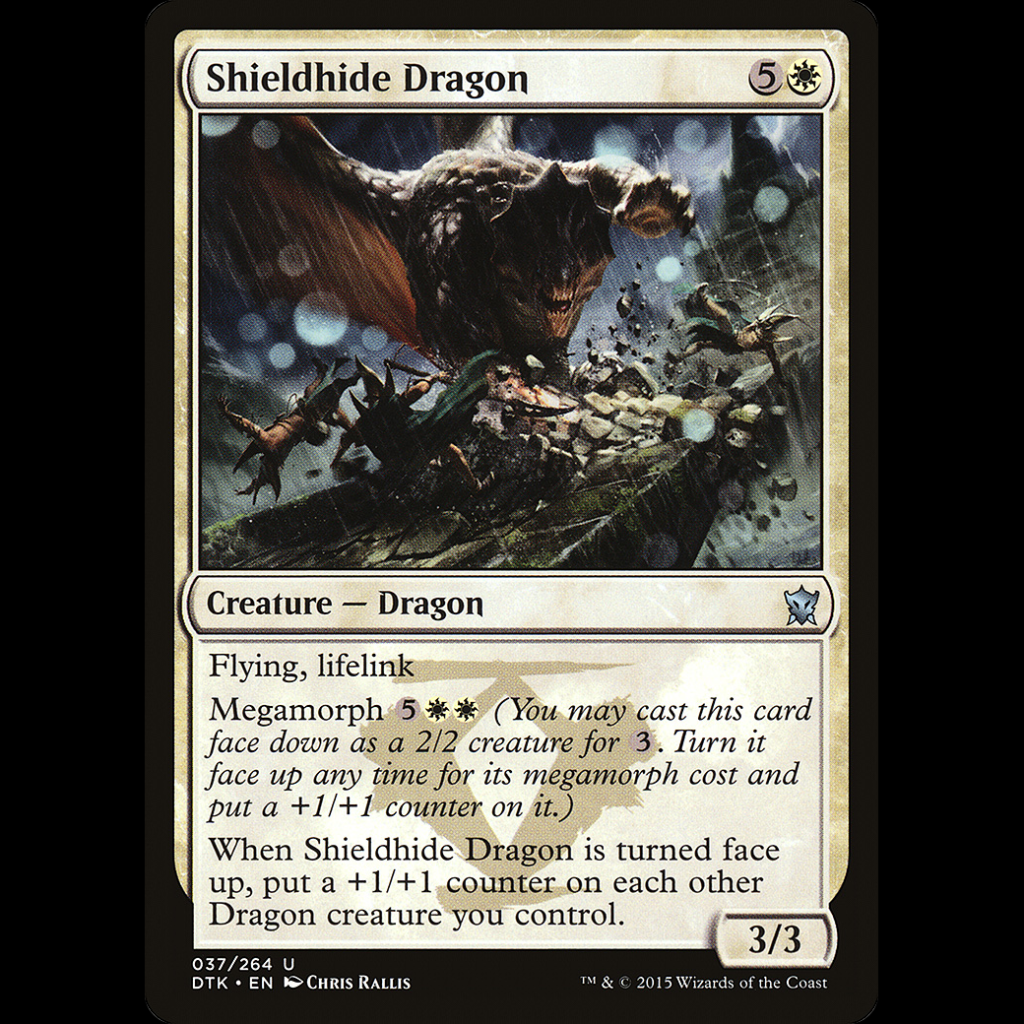 Mtg Shieldhide Dragon Dragons Of Tarkir Dtk Madtoyz