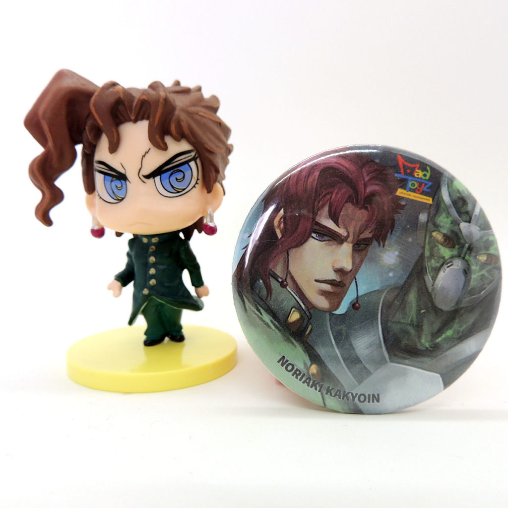 Jojo Bizarre Adventure Noriaki Kakyoin Bootleg Pin Madtoyz