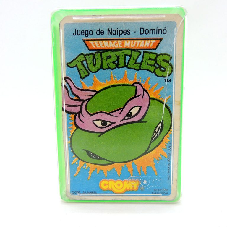 Cromy Tortugas Ninja Juego De Cartas Naipes Original Madtoyz