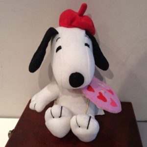 Snoopy Peluche Pintor