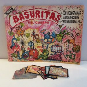 Album De Figuritas Basuritas + Figus Antigua Vintage