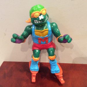 Tortugas Ninja TNMT Michelangelo Rollers Playmates Retro Vintage