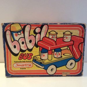 Juguete Para Chicos Bobil Bus Retro Vintage Antiguo