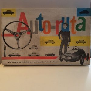 Juego De Mesa Auto Ruta Retro Vintage