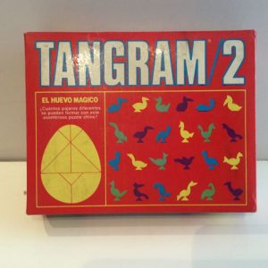 Juego De Mesa Tangram 2 Retro Vintage