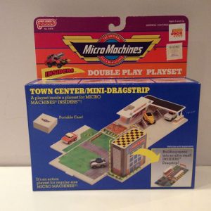 Town Center Mini Dragstrip Micromachines Jocsa Galoob Retro