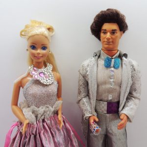 Barbie Jewel Secrets Barbie & Ken 1986 Mattel Vintage Colección