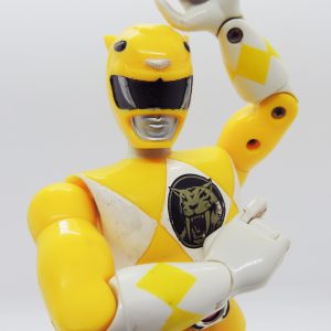 Power Ranger Yellow Trini 21cm Bandai 1993 Vintage Colección