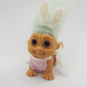 Trolls Baby Bunny Mini Troll Russ Vintage Colección