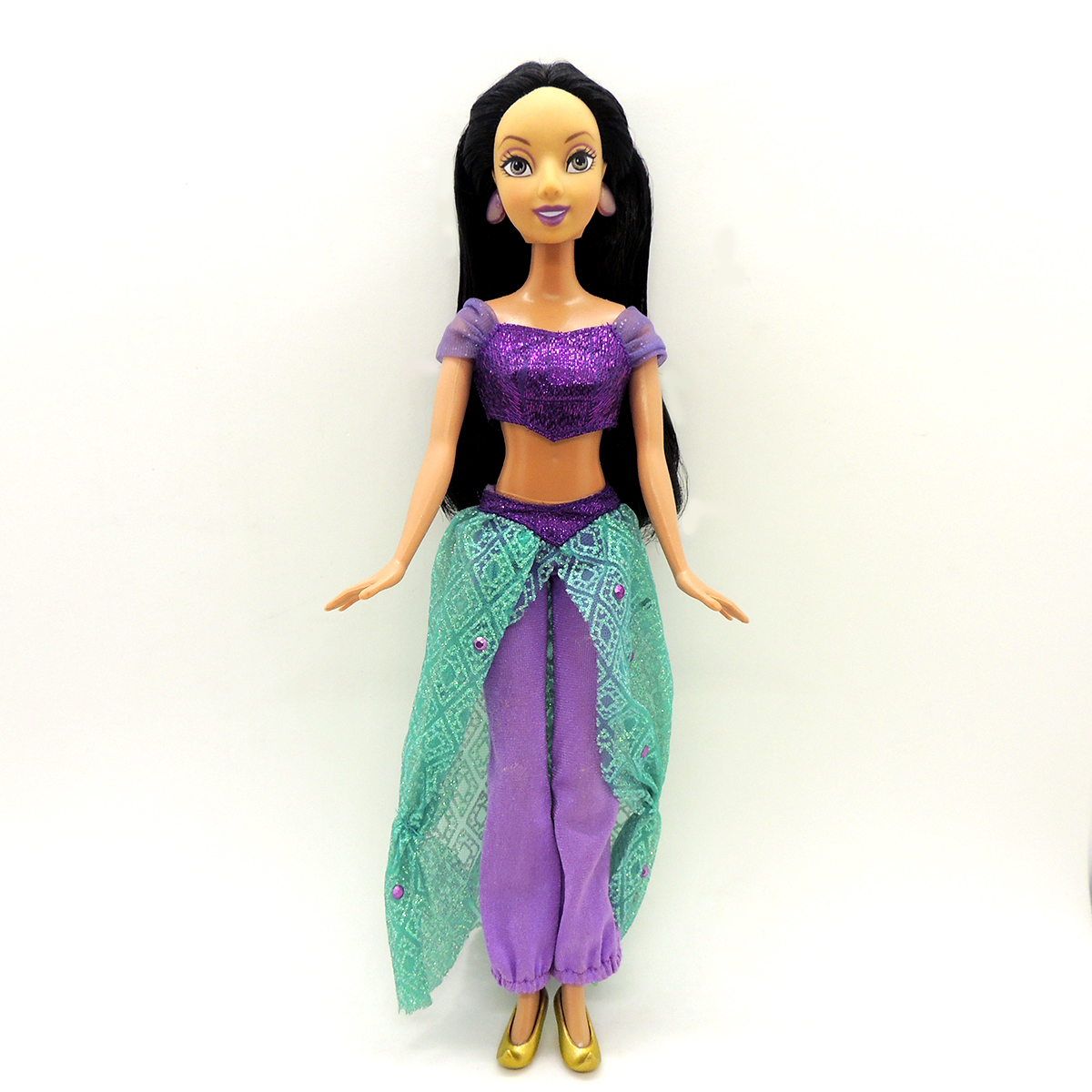 Aladdin Jasmine Disney Gem Princess Mattel 2006 Muñeca - Madtoyz