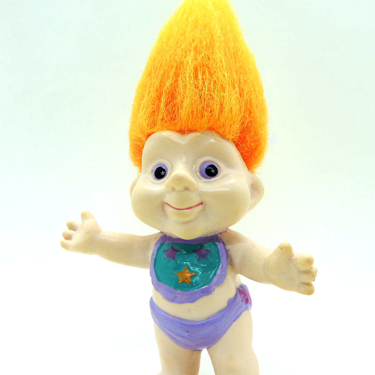 Vintage 3 Trolls Applause Magic Baby Poseable Trolls 90s 