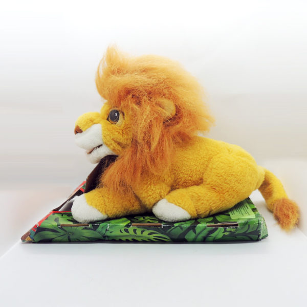 Grande Peluche le roi lion Simba Mufasa DISNEY MATTEL Vintage