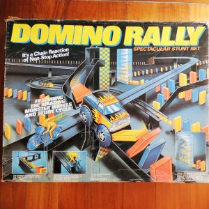 Domino Rally Spectacular Stunt Set Tyco Vintage Colección