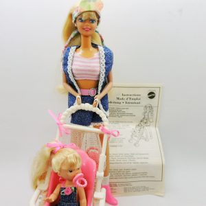 Barbie Kelly Strollin' Fun 1995 Mattel Vintage Colección