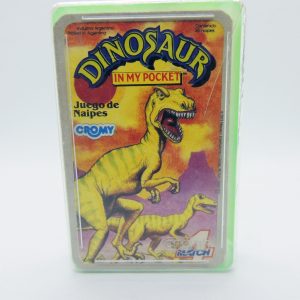 Dinosaur In My Pocket Juego De Cartas Cromy Ind Argentina Antiguo Vintage Colección