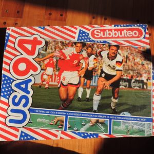 Juego De Mesa Subbuteo Futbol Usa 94 Con Faltantes Vintage Colección