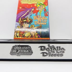 Caballeros Del Zodiaco La Batalla De Los Dioses Pelicula VHS Vintage Colección