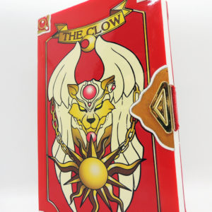 Sakura Cardcaptor Clow Book Clamp 2000 Vintage Colección