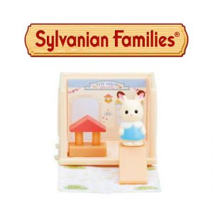 Sylvanian Families Micro Playset Japan Exclusive Jugueteria Conejo Chocolate Epoch Chocolate Rabbit Capsule Calico Critters Colección