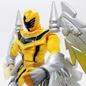 Power Rangers Mystic Force Yellow Thunder Dragon Bandai 2005 Colección