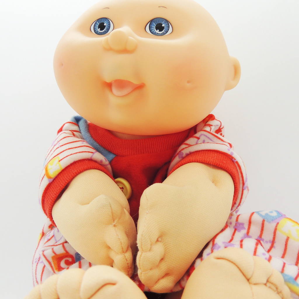 Cabbage Patch Kids Baby Doll 1991 Hasbro Antiguo Vintage Colección - Madtoyz
