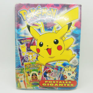 Pokemon Album  Postales Gigantes Nintendo Promo Figus Vintage Colección