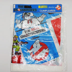 Cazafantasmas Ghostbusters Mantel Para Cumpleños Cotigraf Ind Argentina Retro Antiguo Vintage Colección