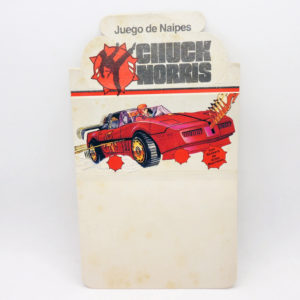 Cromy Cartones Del Juego De Cartas Chuck Norris Ind Argentina Antiguo Retro Vintage Colección