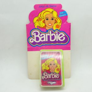 Cromy Carton y Mazo De Cartas Barbie Completo 1987 Ind Argentina Antiguo Retro Vintage Colección