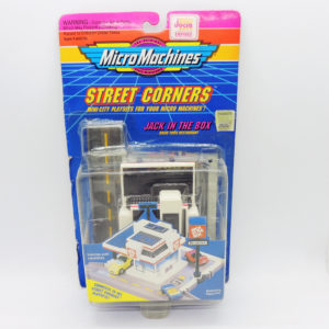 Micro Machines Street Corners Jack In The Box Galoon Retro Antiguo Vintage Colección