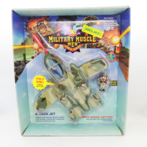 Military Muscle Men Mithy Heroes Attack Jet Toymakers 1993 Antiguo Retro Vintage Colección