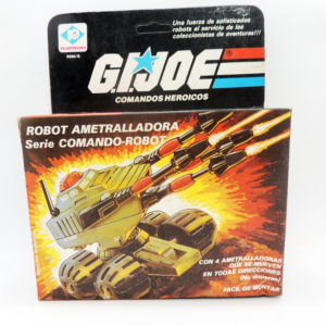 Gi Joe Robot Ametralladora Serie Comando Robot Plastirama Ind Argentina Antiguo Retro Vintage Colección