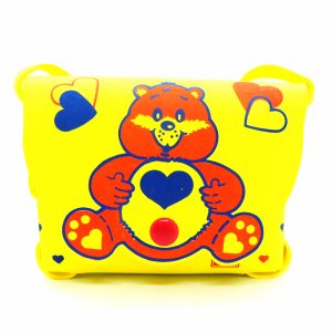 Care Bears Ositos Cariñosos Yellow Purse Bag Tenderheart Ludi Ind Argentina Antiguo Retro Vintage Colección