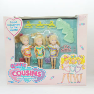 Quints Muñecas Cousins 3 In 1 Tennage Fun Heart Triplet Babysisters For The Quints Tyco Antiguo Retro Vintage Colección