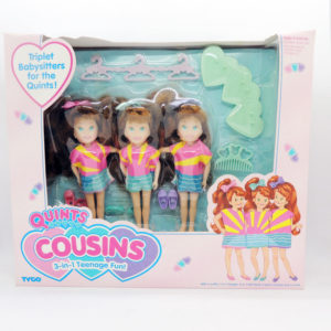 Quints Muñecas Cousins 3 In 1 Tennage Fun Sunrise Triplet Babysisters For The Quints Tyco Antiguo Retro Vintage Colección
