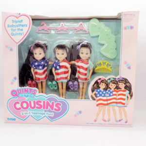 Quints Muñecas Cousins 3 In 1 Tennage Fun United States Triplet Babysisters For The Quints Tyco Antiguo Retro Vintage Colección