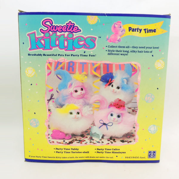 Sweetie Kitties Party Time Himalayan Usado C/Caja 1989 Hasbro Vintage  Colección