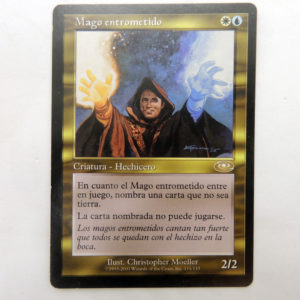 Magic The Gathering Meddling Mage - Mago Entrometido Planeshift MTG