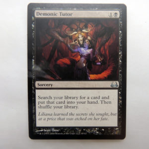Magic The Gathering Demonic Tutor - Tutor Demoniaco Duel Decks Anthology Divine vs. Demonic #49 MTG