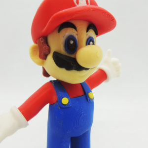 Mario Bros Impresión 3D 11cm Altura