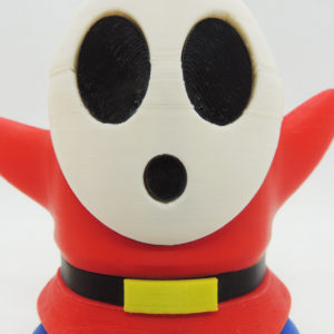 Mario Bros Shy Guy Impresión 3D 11cm Altura