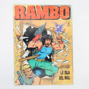 Rambo Comic Año 1 #6 La Isla Del Mal Editorial Perfil Ind Argentina Antiguo Retro Vintage Colección