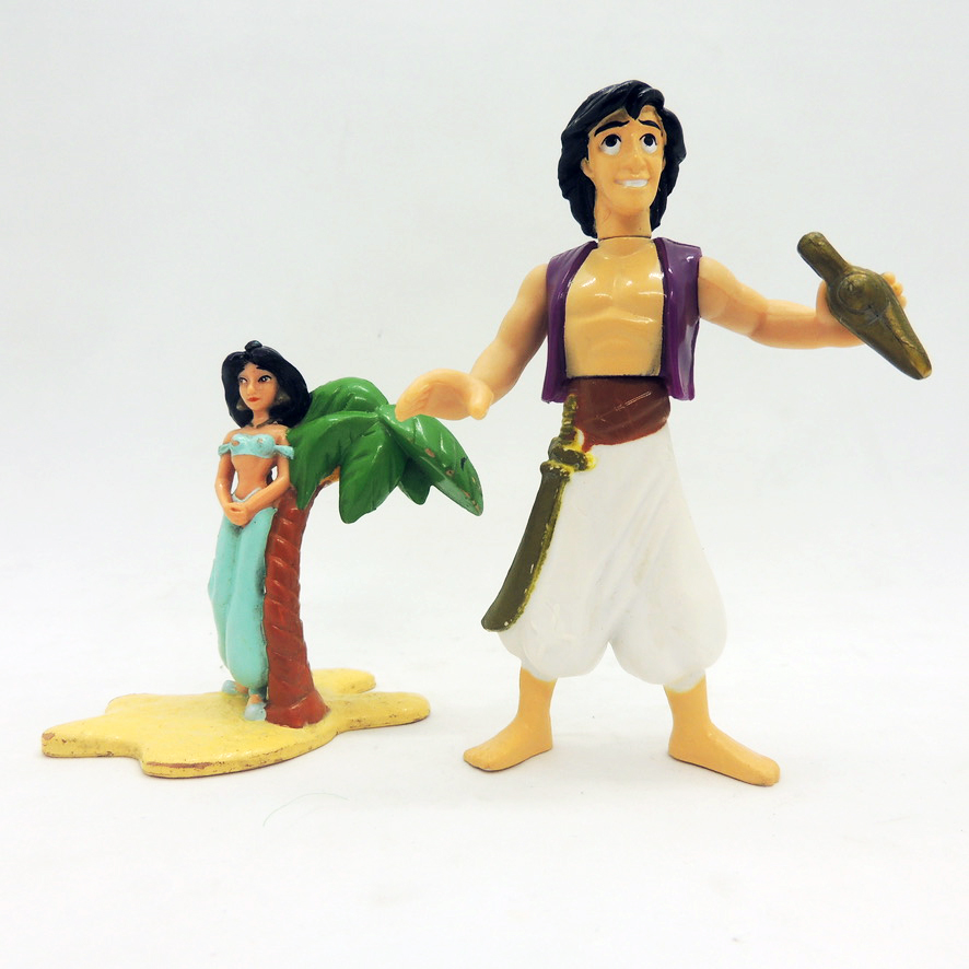 Aladdin Personajes Jasmine minifiguras Disney Antiguo Retro Vintage ...