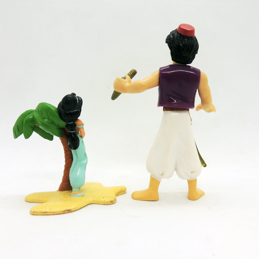 Aladdin Personajes Jasmine minifiguras Disney Antiguo Retro Vintage ...