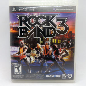 Rock Band 3 Harmonix Sony Play Station 3 PS3 Video Juego Colección